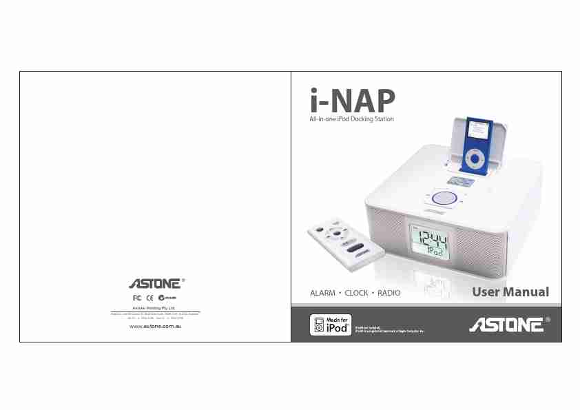 Astone Holdings Pty Clock Radio i-NAPAll-in-one iPod Docking Station-page_pdf